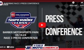 Video: Steel Commander Superbike Race Three Press Conference From Barber Motorsports Park